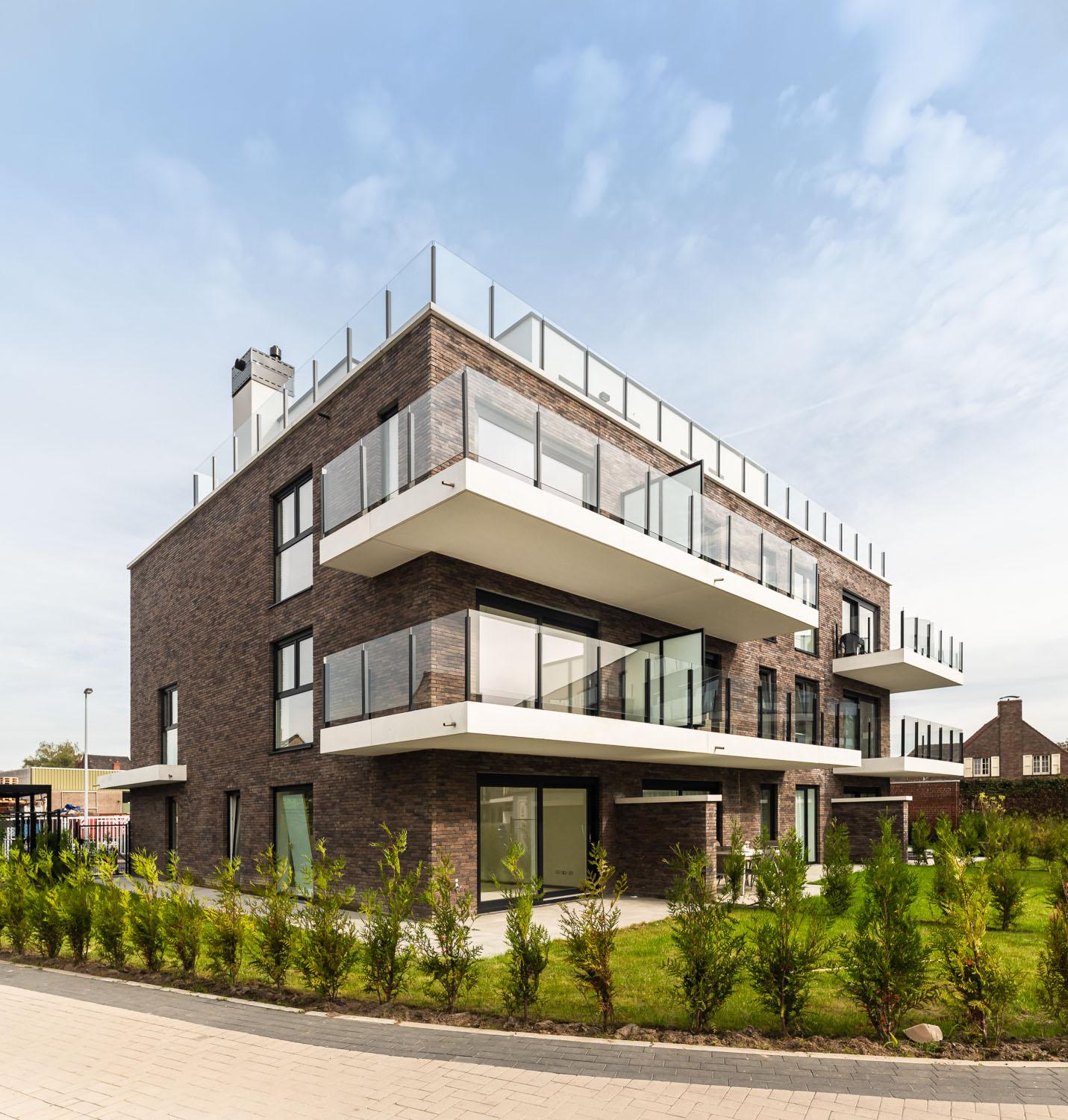 Voorgevel appartement project Princess
